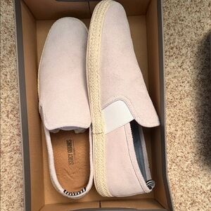 Sperry Men's Cream Slip-On Loafers